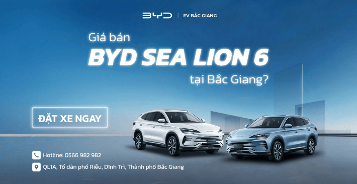 Giá xe BYD Sealion 6 tại Bắc Giang?